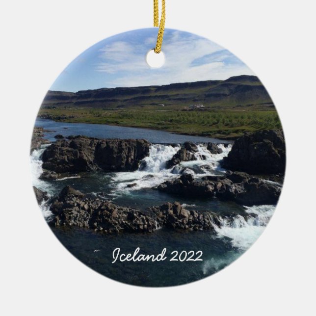 Islande - ornement céramique (Devant)