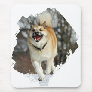 Islandhund Mouse Pad