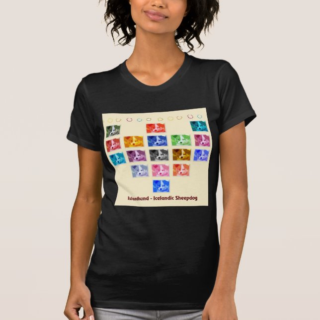 Islandhund T-Shirt (Front)