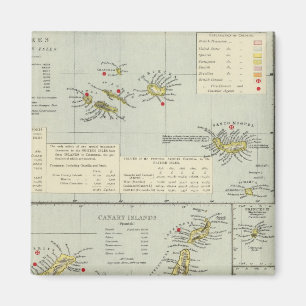 Islands, Atlantic Ocean Magnet