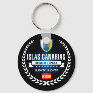 Islas Canarias Keychain