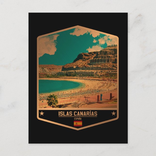 Islas Canarias Postcard (Front)