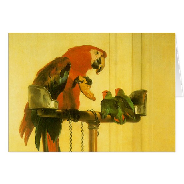 Islay, Tilco, a Macaw and Love Birds by Landseer (Front Horizontal)