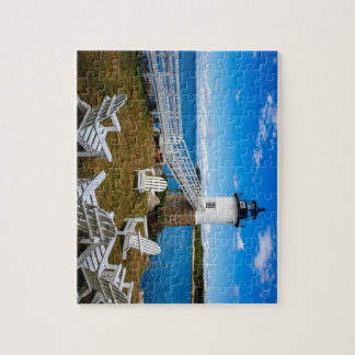 Isle au Haut, Maine Lighthouse Jigsaw Puzzle