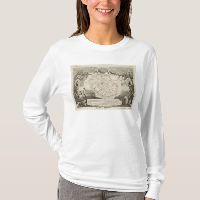 Isle De La Reunion T-Shirt (Front)