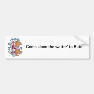 Isle of Bute Coat of Arms Sticker