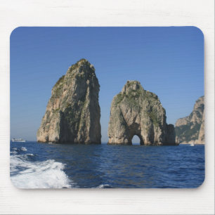 Isle of Capri, Faraglioni Mouse Pad