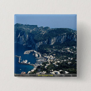 Isle of Capri, Italy 2 Inch Square Button