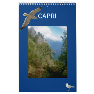 Isle of Capri Wall Calendar