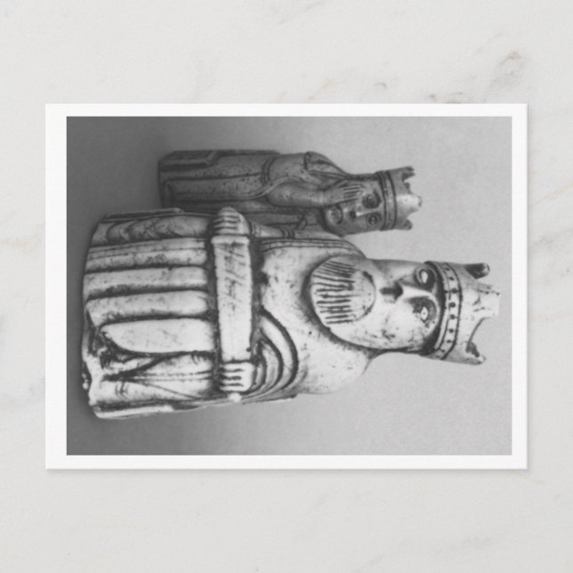 Isle of Lewis Chessmen postcard (Front)