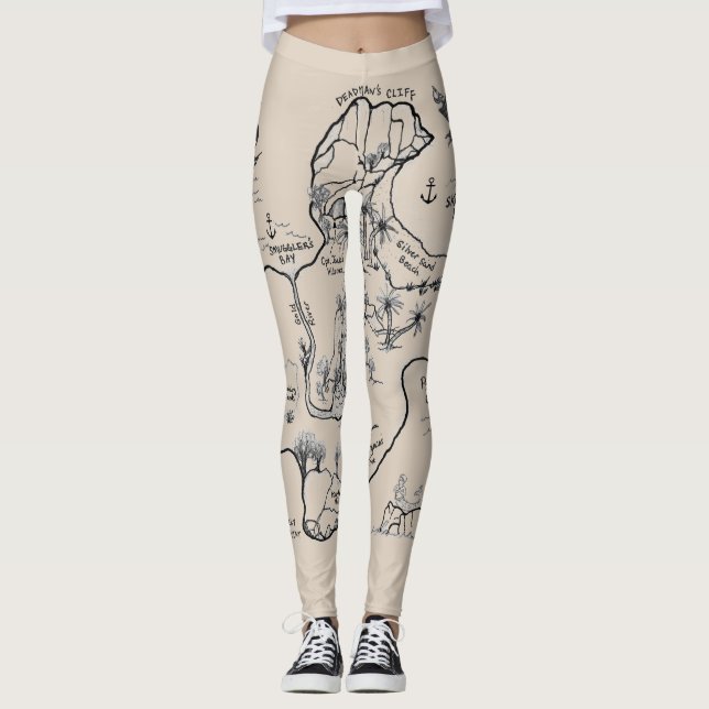 Isle of Lost Treasure Leggings (Front)