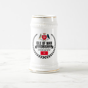Isle of Man Beer Stein