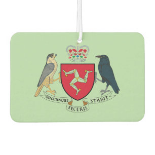 Isle of Man coat of arms T-Shirt Air Freshener