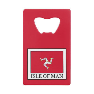 Isle of Man Credit Card Bottle Opener
