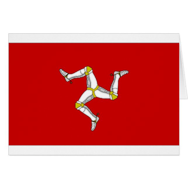 Isle of Man Flag (Front Horizontal)