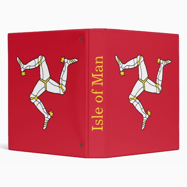 Isle of Man Flag Binder (Background)