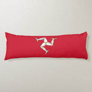 Isle of Man Flag Body Pillow