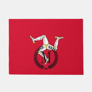 Isle of Man Flag Doormat