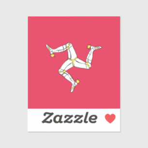 Isle of Man Flag Emblem