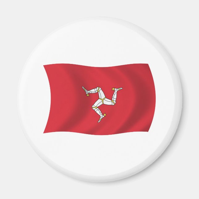 Isle of Man Flag Magnet (Front)
