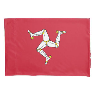 Isle of Man Flag Pillowcase
