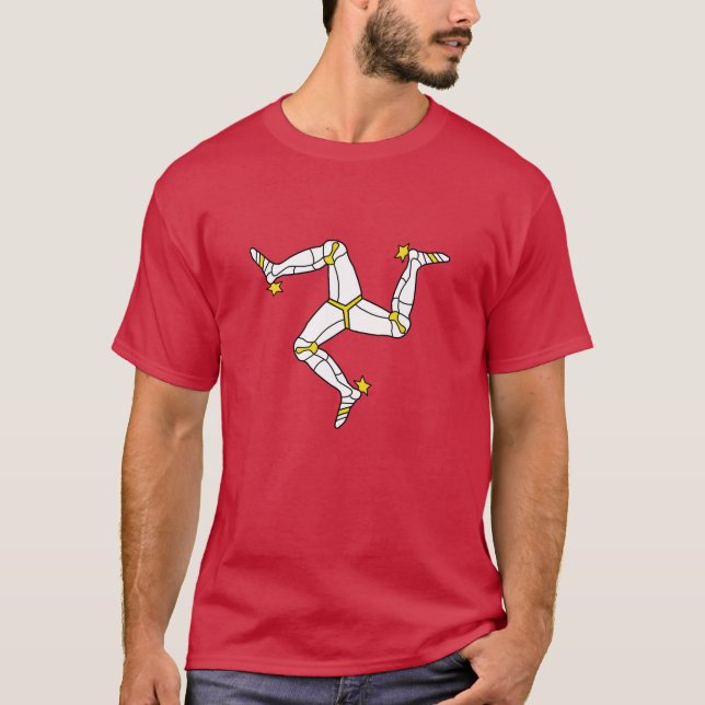 Isle of Man Flag T-Shirt (Front)
