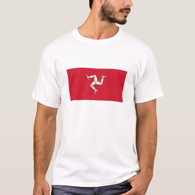 Isle of Man Flag T-Shirt (Front)