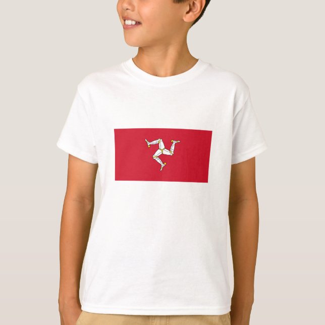 Isle of Man Flag T-Shirt (Front)