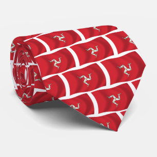 Isle of Man Flag Tie