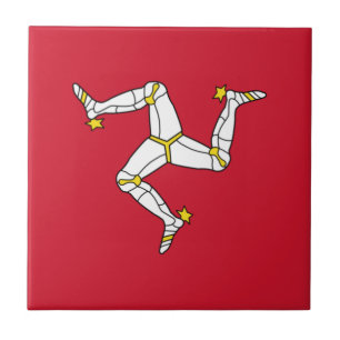 Isle of Man Flag Tile