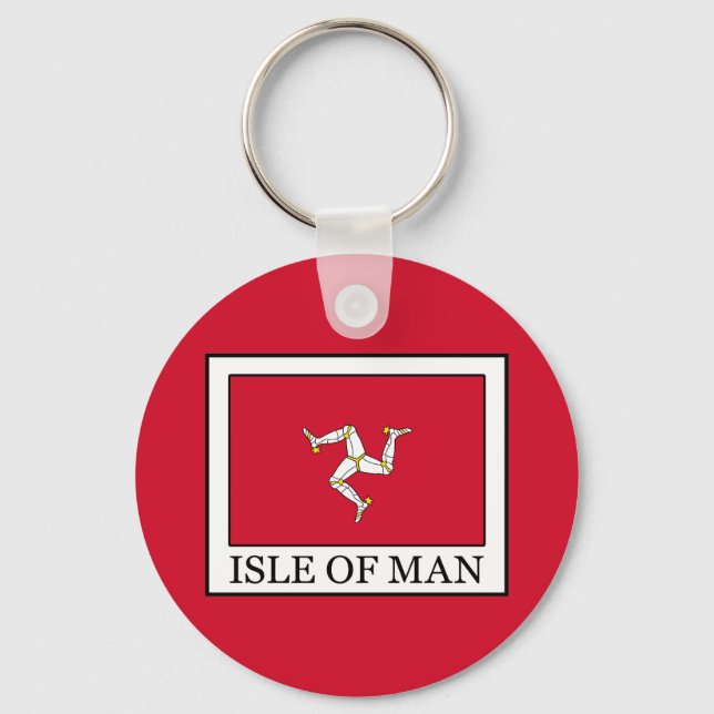 Isle of Man Keychain (Front)