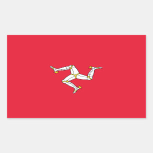 Isle of Man – Manx Flag Sticker