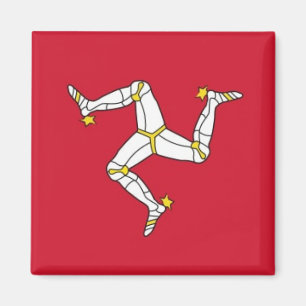 Isle of Man National World Flag Magnet