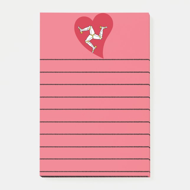 Isle of Man Note Pad (Front)