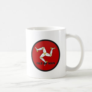 Isle Of Man Roundel quality Flag Coffee Mug
