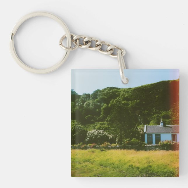 Isle of Mull, Inner Hebrides, Scotland Keychain (Front)