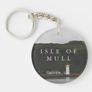 Isle of Mull Lighthouse Keychain