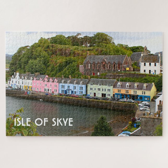Isle of Skye: Portree, Scotland Jigsaw Puzzle (Horizontal)