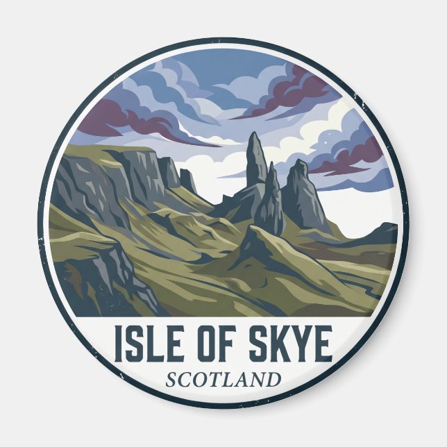 Isle of Skye Scotland Magnet (Front)