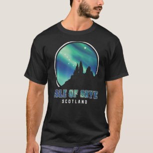 Isle of Skye Scotland Northern Lights Souvenir T-Shirt
