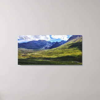 Isle of Skye - The Black Cuillins Canvas Print