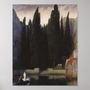 Isle Of The Dead By Arnold Bocklin Poster