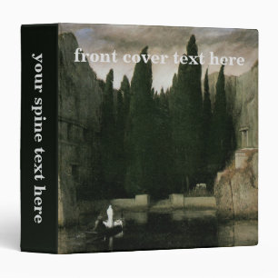 Isle of the Dead by Arnold Bocklin, Symbolism Art Binder