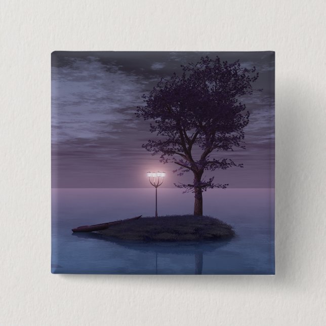 Isle of Wanderers Button (Front)