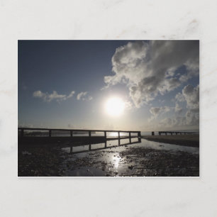 Isle of Wight Beach Postcard