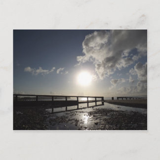 Isle of Wight Beach Postcard