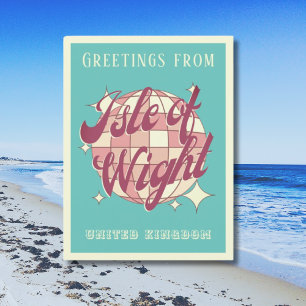 Isle of Wight uk vacances Carte postale
