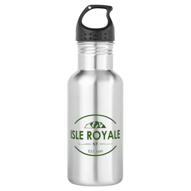 Isle Royale National Park 532 Ml Water Bottle (Front)
