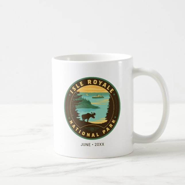 Isle Royale National Park Coffee Mug (Right)