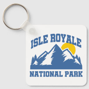 Isle Royale National Park Keychain